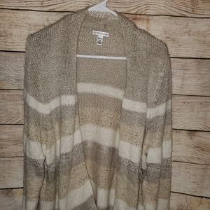 COPY - 💛10 for $25💛 Croft & Barrow striped open sweate